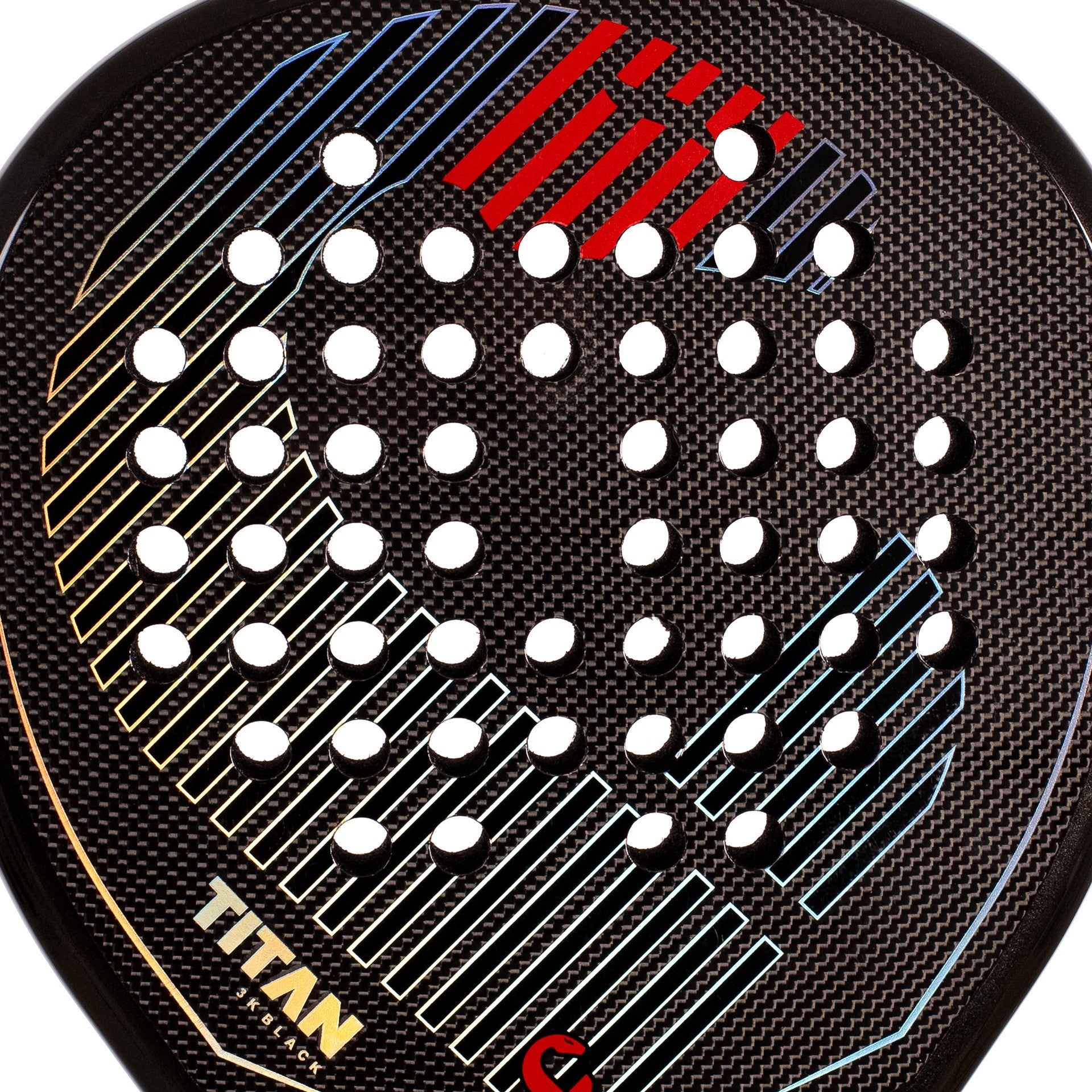 PALA PÁDEL VIBOR-A TITAN 3K BLACK