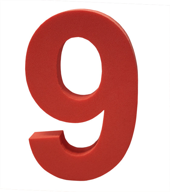 LOTE 5 MINITAPICES NUMEROS COLORES VARIADOS