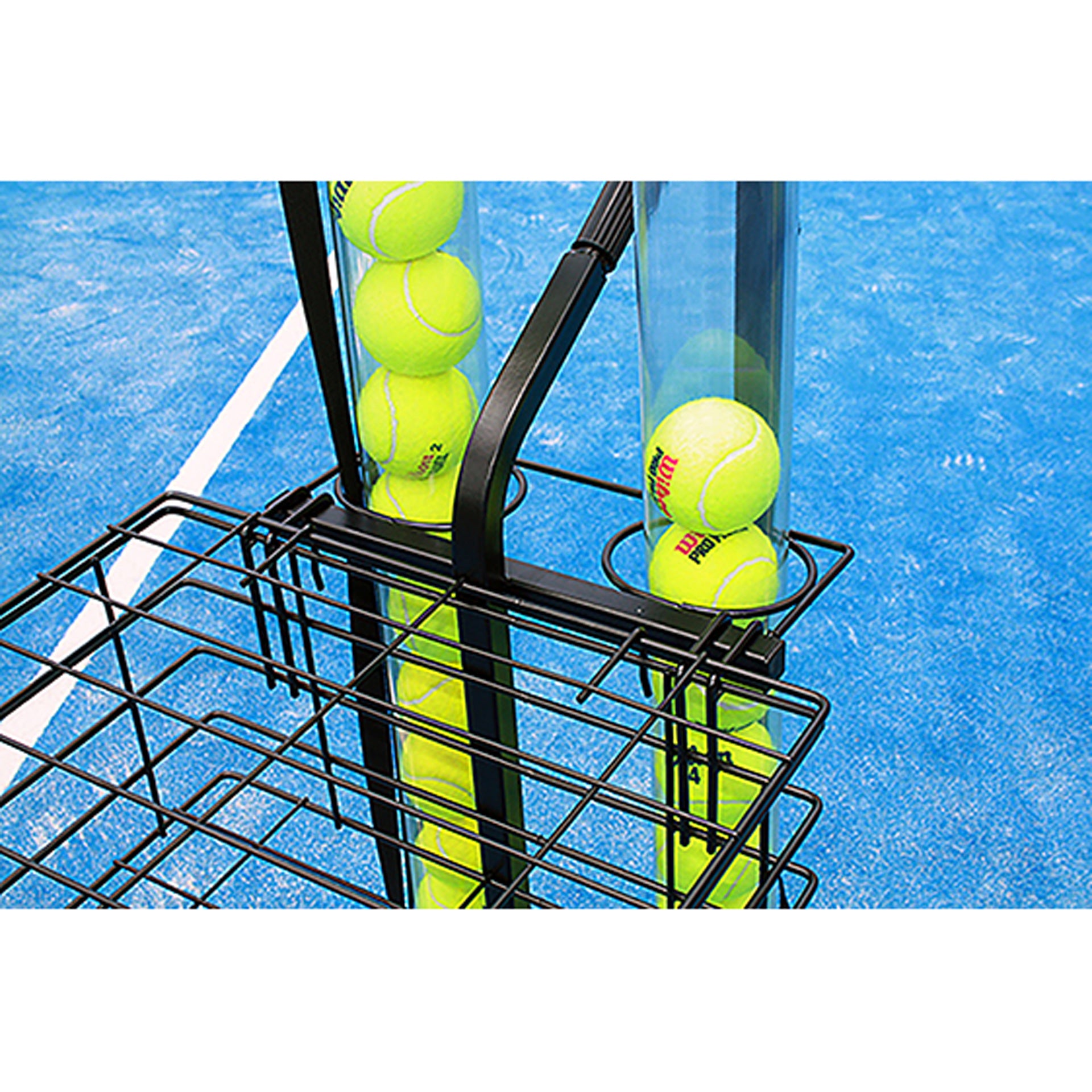 CARRO PORTAPELOTAS TENIS / PÁDEL 80 PELOTAS SOFTEE