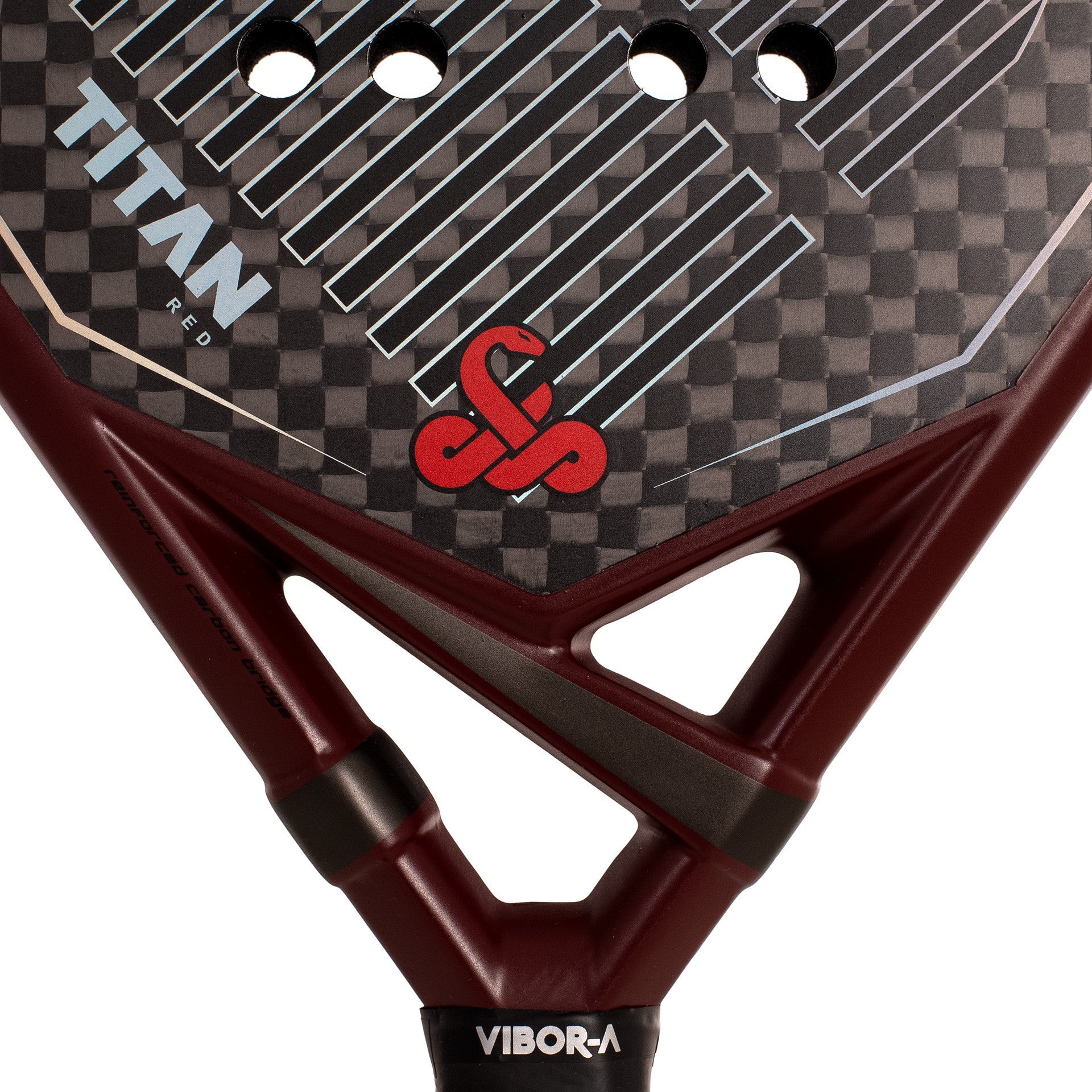 PACK PALA PÁDEL VIBOR-A TITAN 12K RED