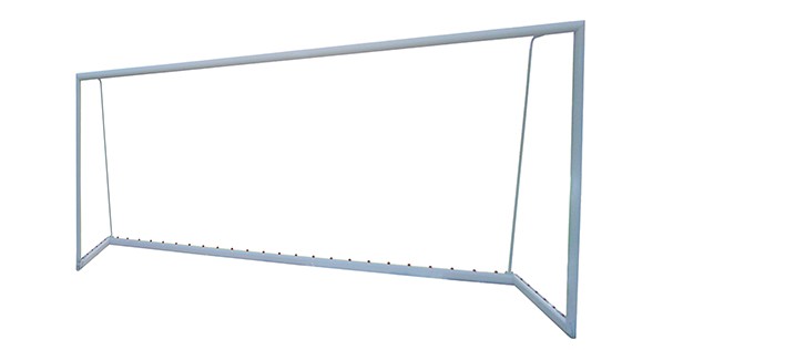 JUEGO PORTERÍAS ALUMINIO FÚTBOL 7  90 MM TRASLADABLES