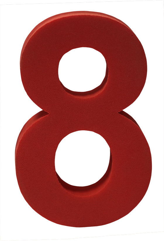 LOTE 5 MINITAPICES NUMEROS COLORES VARIADOS