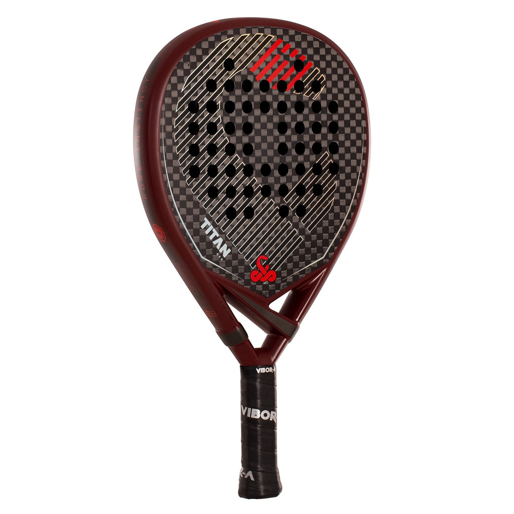PACK PALA PÁDEL VIBOR-A TITAN 12K RED