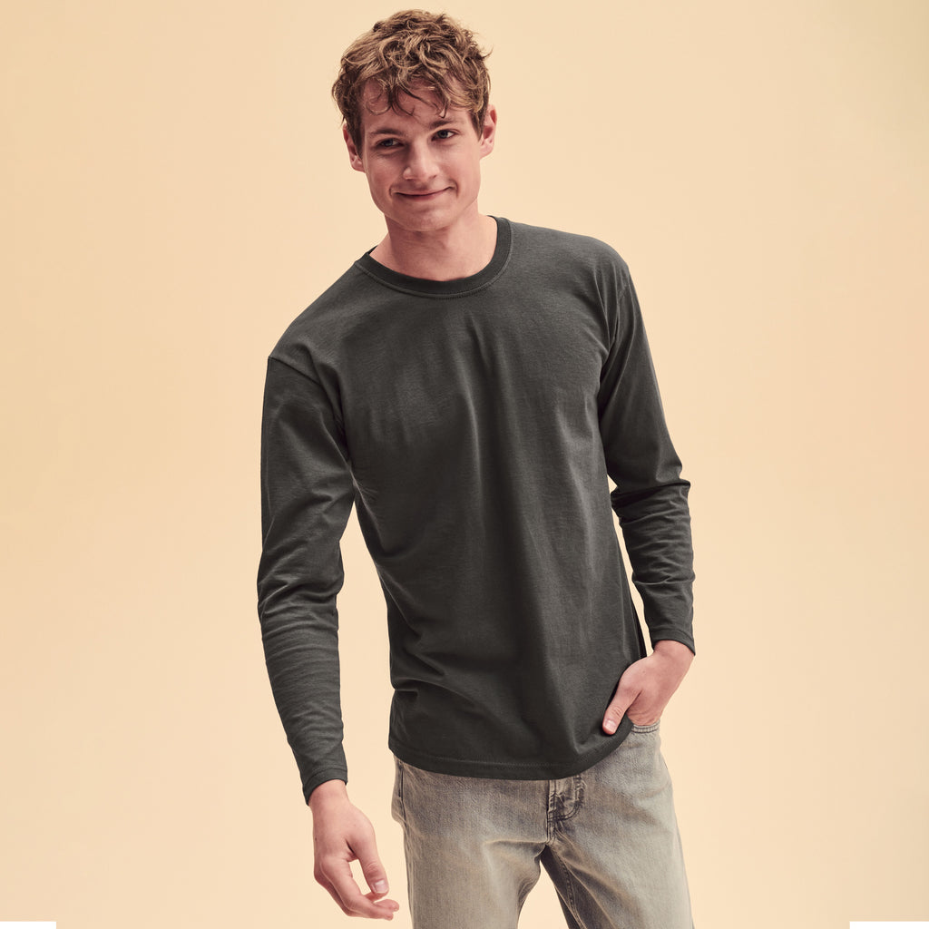 CAMISETA FRUIT OF THE LOOM VALUEWEIGHT LONG SLEEVE