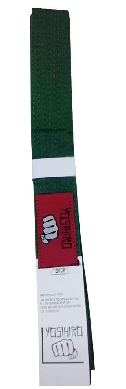 CINTURON KARATE/JUDO YOSIHIRO 100% ALGODON