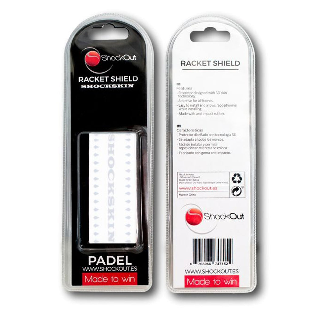 PROTECTOR SHOCKOUT PÁDEL TRANSPARENTE