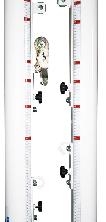 JUEGO DE 2 POSTES MULTIALTURAS ALUMINIO TUBO DE 90MM FIJOS