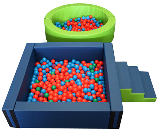 PISCINA OVALADA PLUS LLENADO PELOTAS, 300X150X40CM ALTO X 15CM ANCHO (TRANSFORMABLE EN DOS)