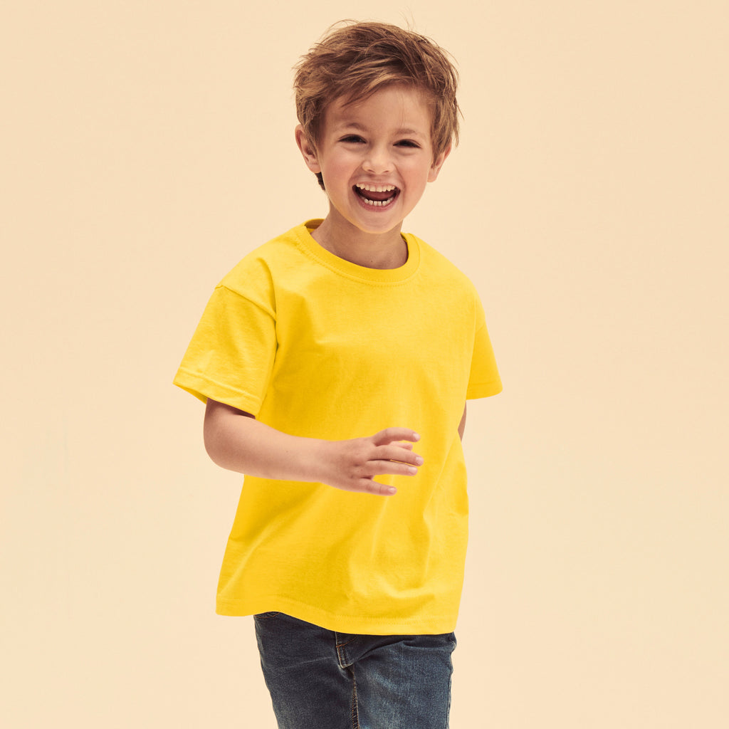 CAMISETA FRUIT OF THE LOOM VALUEWEIGHT INFANTIL