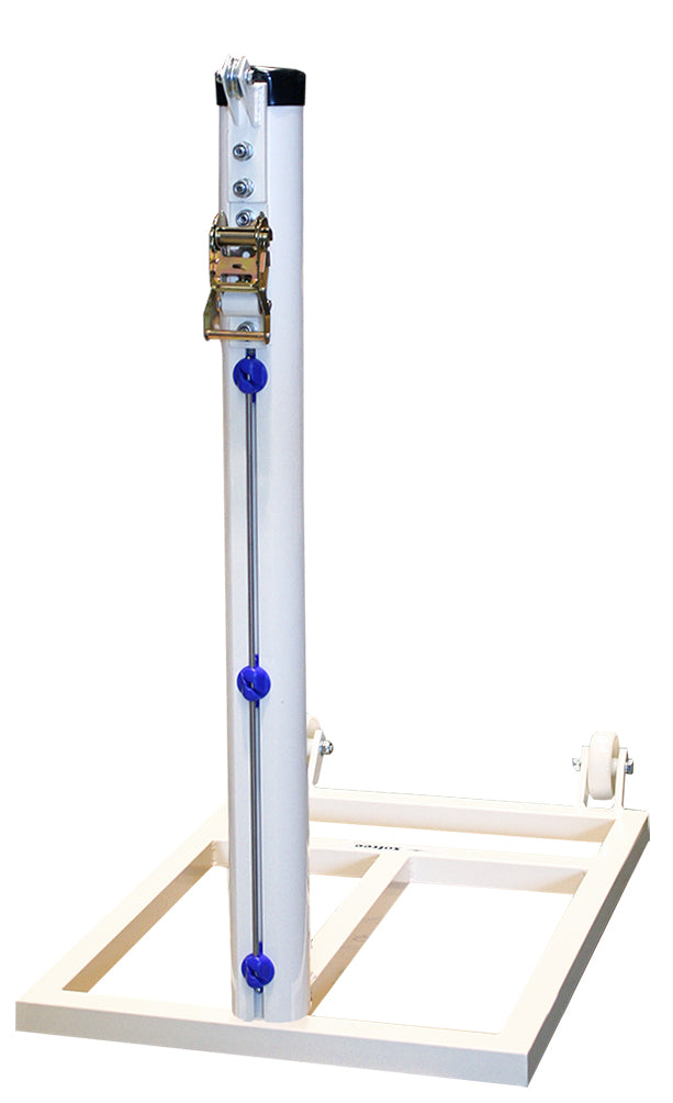 JUEGO POSTES TENIS TRASLADABLES ALUMINIO Ø 90MM