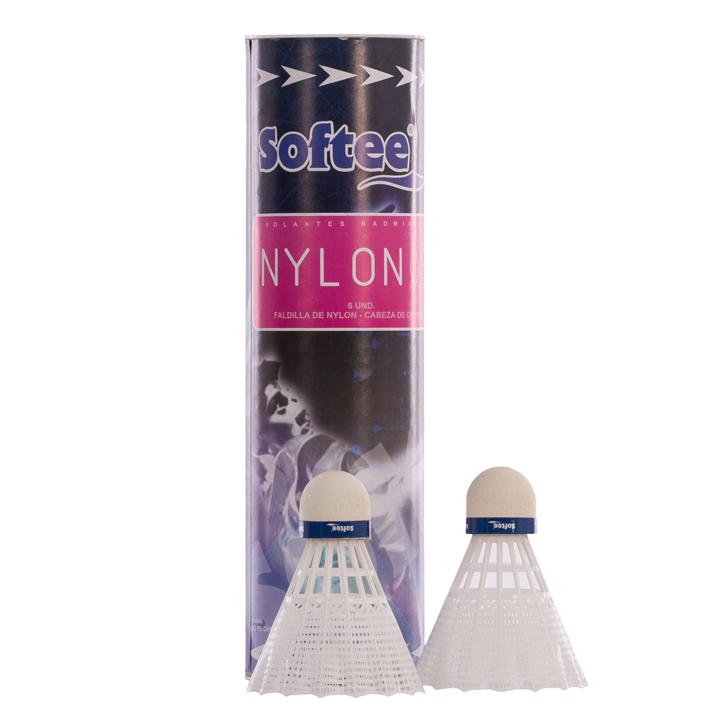VOLANTES BADMINTON SOFTEE 0.5 6UDS