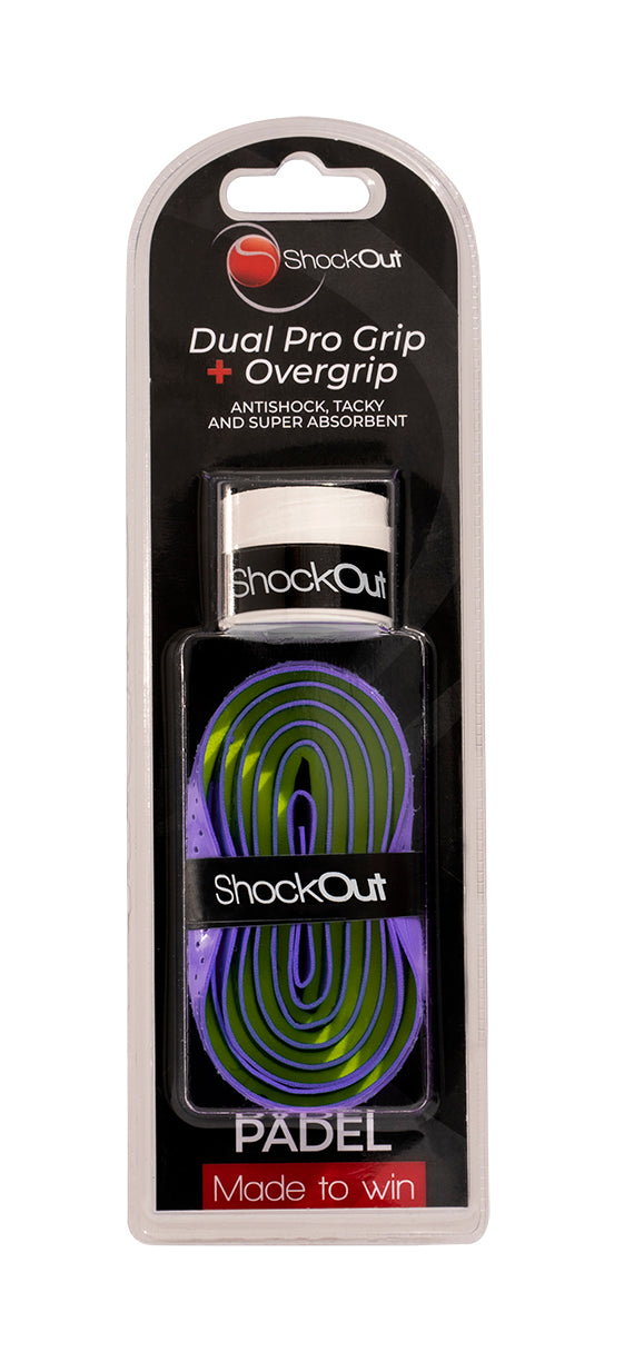 DUAL PRO GRIP + OVERGRIP SHOCKOUT