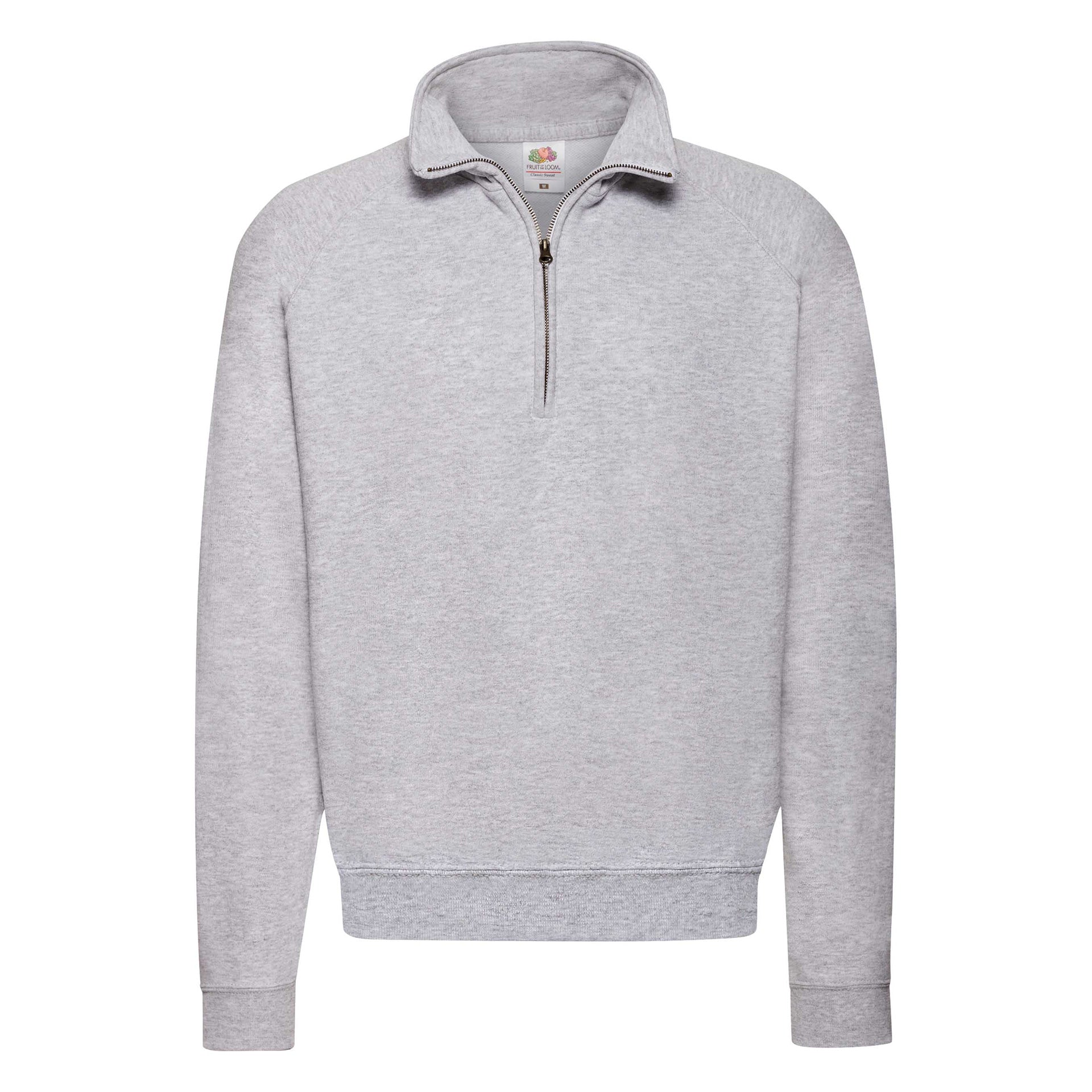 SUDADERA FRUIT OF THE LOOM CLASSIC ZIP NECK ADULTO