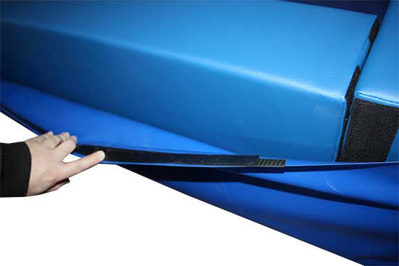 SUELO DE LONA PVC PARA PISCINA CUADRADA DE 150X150CM