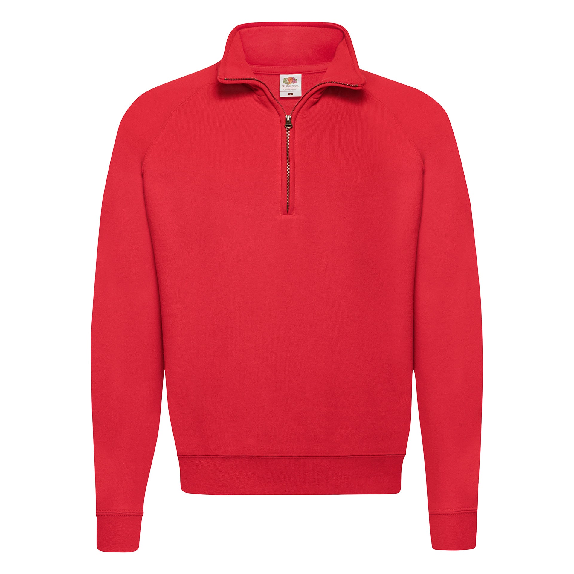 SUDADERA FRUIT OF THE LOOM CLASSIC ZIP NECK ADULTO
