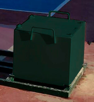 JUEGO DE 2 CAJONES CONTRAPESO PEQUEÑOS VERDES