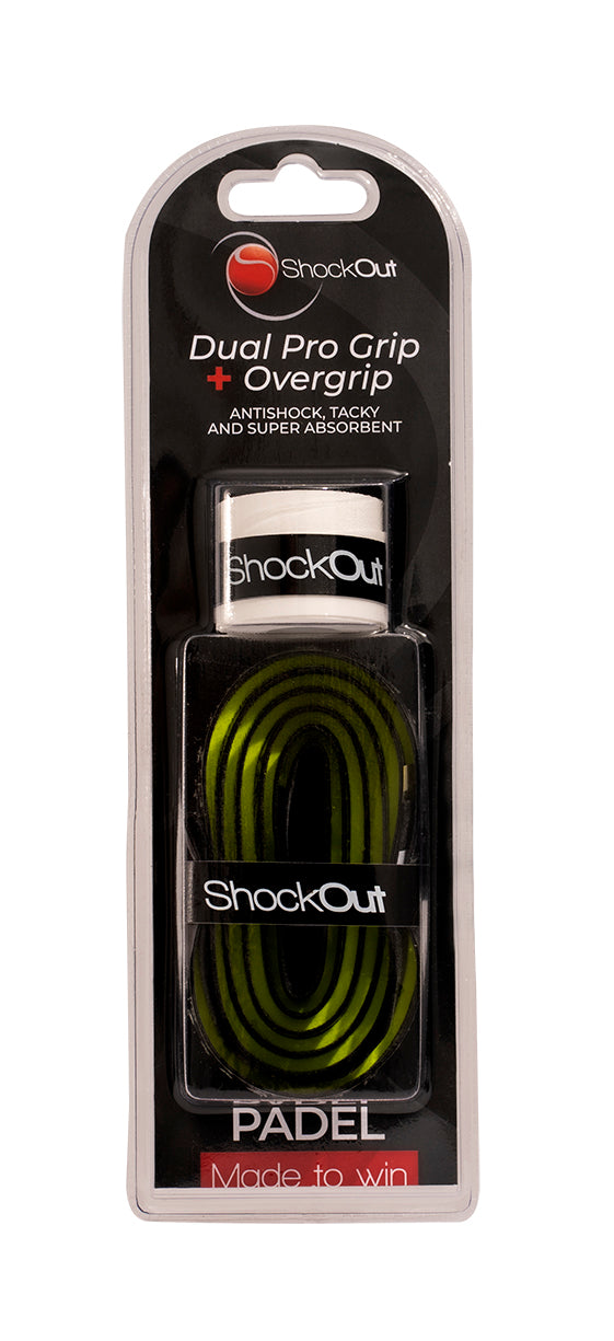 DUAL PRO GRIP + OVERGRIP SHOCKOUT