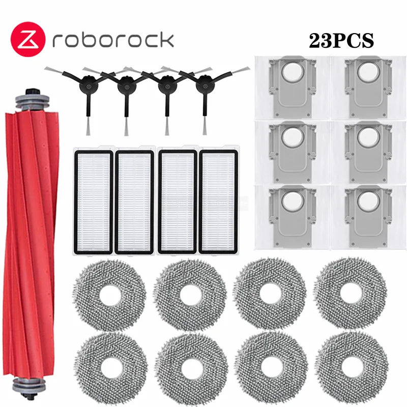 Roborock Q Revo MaxV/Q Revo S/Q Revo Pro Robot Vacuums Cleaner Accessory Dust Bag Main Side Brush Hepa Filter Mop Cloths Spare