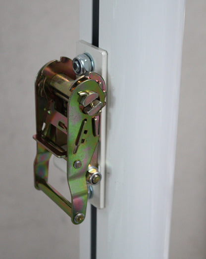 JUEGO POSTES TENIS TRASLADABLES ALUMINIO Ø 90MM