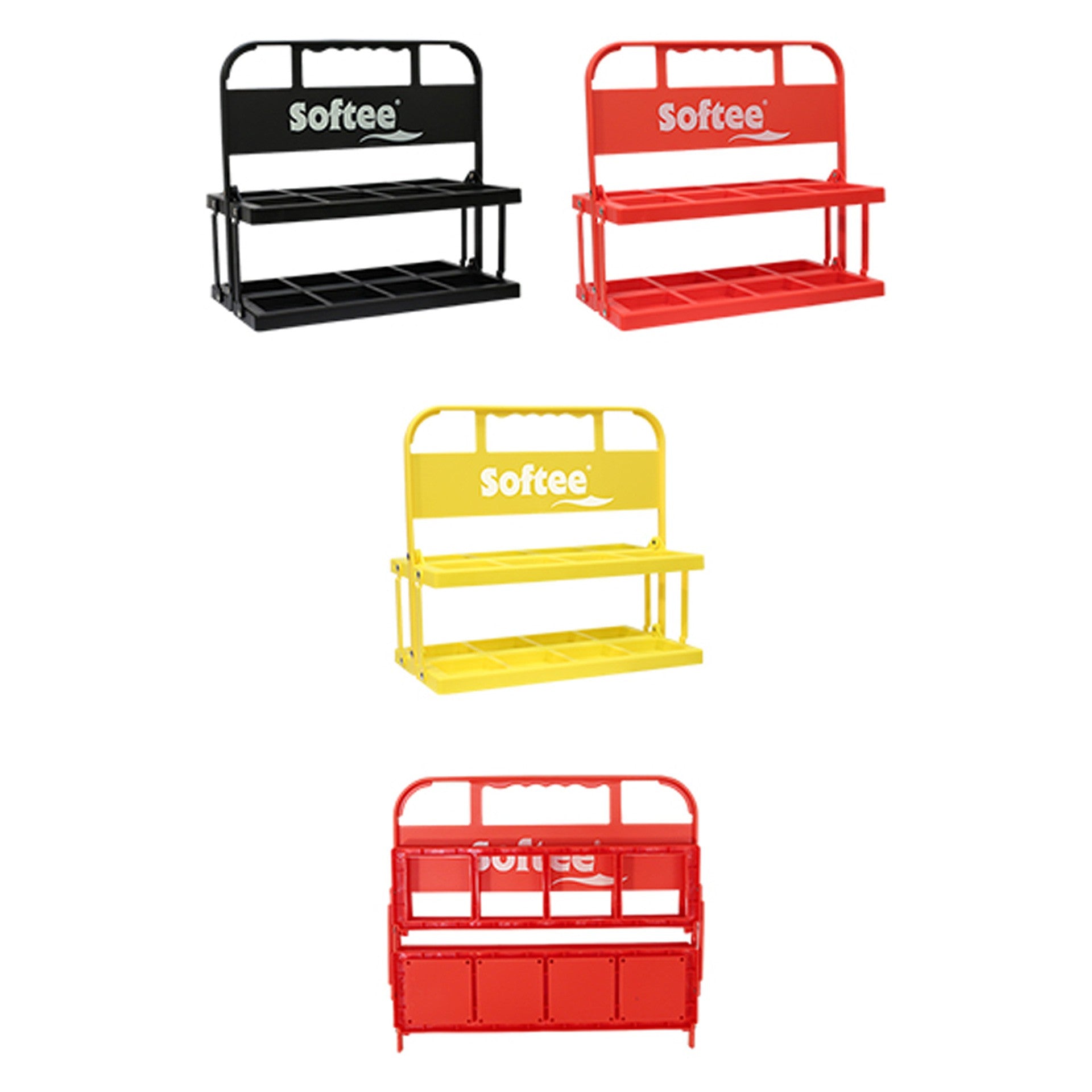 PORTABOTELLAS PLEGABLE PARA 8 BOTELLAS 750ML