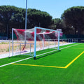 JGO PORTERÍAS AL. FÚTBOL7 90MM ABATIBLES ARQUILLOS GALV CALIENTE