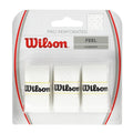 PACK 3 OVERGRIPS WILSON BLANCO PRO PERFORADO