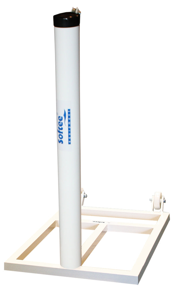 JUEGO POSTES TENIS TRASLADABLES ALUMINIO Ø 90MM