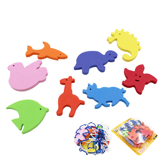 SET ANIMALES FOAM