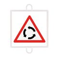 PANEL DE SEÑALIZACIÓN TRÁFICO DE PELIGRO Nº 1 (INTERSECCIÓN GIRATORIA)